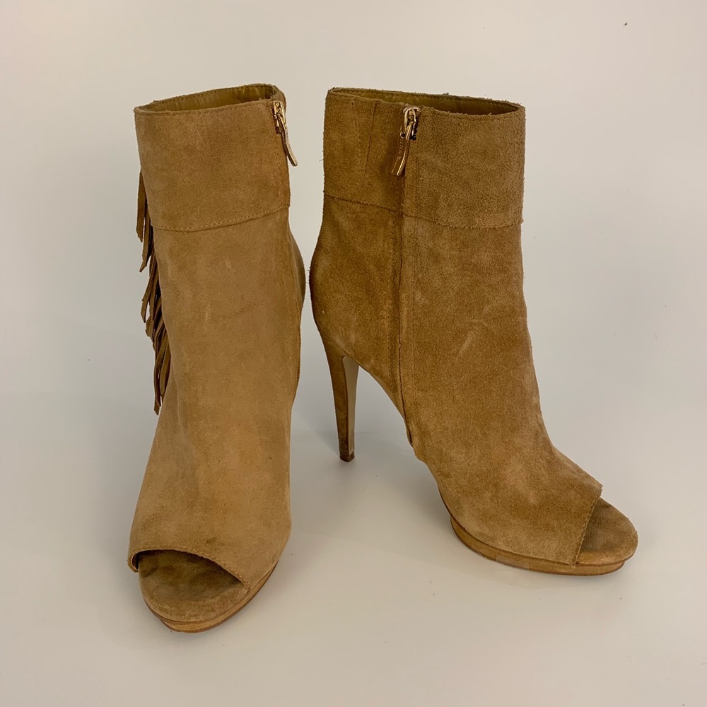 Bcbgeneration Suede Platform Tassel Booties - image 4